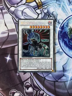 (YCL) YUGIOH Black-Winged Dragon - CT07-EN002 Secret Rare Limited Edition - LP - Image 1