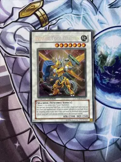 (YCL) Yugioh Power Tool Dragon CT06-EN001 Secret Rare Secret VLP - Image 1