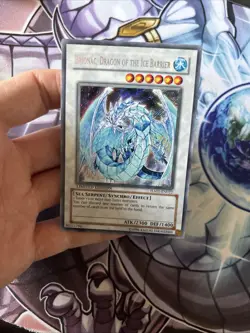 (YCL) Yugioh Brionac, Dragon of the Ice Barrier HA01-EN022 Secret Limited LP - Image 3