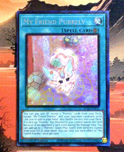 YuGiOh! My Friend Purrely RA02-EN071 1st Edition NM PCR - Image 1
