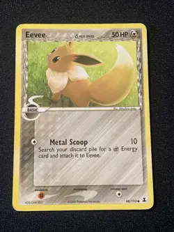Eevee 68/113 Common EX Delta Species Pokemon Card - Image 1