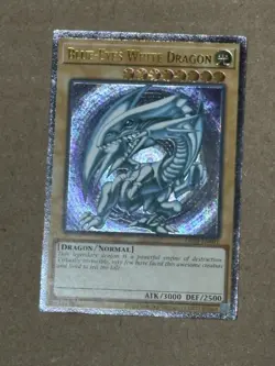 YUGIOH Blue-Eyes White Dragon OP28-EN001 Ultimate Rare NM #47 - Image 1