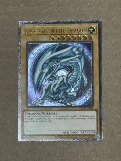 YUGIOH Blue-Eyes White Dragon OP28-EN001 Ultimate Rare NM #42 - Image 1