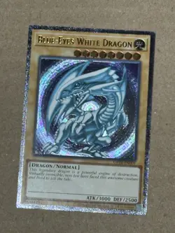YUGIOH Blue-Eyes White Dragon OP28-EN001 Ultimate Rare NM #38 - Image 1