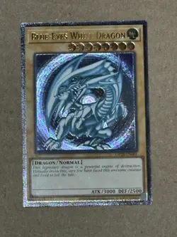 YUGIOH Blue-Eyes White Dragon OP28-EN001 Ultimate Rare NM #37 - Image 1