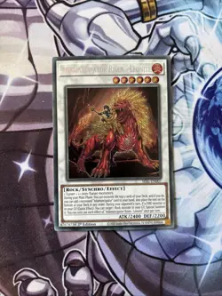(YCL) Yugioh Admancipator Risen - Leonite SESL-EN007 Secret Rare 1st Ed VLP - Image 1