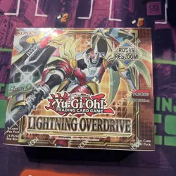 Lightning Overdrive Booster Box 1st Edition Yugioh Sealed 83717852766 - Image 1