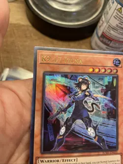K9-17 Izuna JUSH-EN031 Ultra Rare Justice Hunters Yugioh Card. NearMint FREESHIP - Image 3