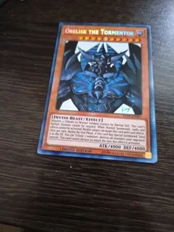Yugioh Obelisk the Tormentor TN19-EN007 Secret (NM) - Image 1