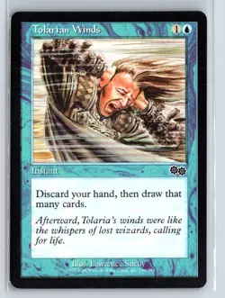 (4X) Tolarian Winds Urza's Saga Common - MTG Magic the Gathering Card - Image 5