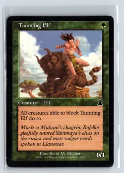 (4X) Taunting Elf Urza's Destiny Common - MTG Magic the Gathering Card - Image 1