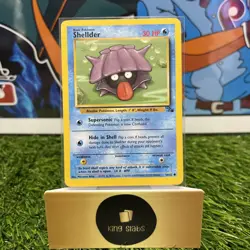 Shellder 54/62 1998 1st Edition Fossil Pokemon Card NM-Mint - Image 1
