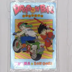 7-27 CR Bulma Son Goku Dragon Ball Itajaga vol.7 Trading Card New Sealed NM Mint - Image 1