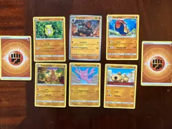 Pokemon Orange Card Lot Of 8 - Image 1