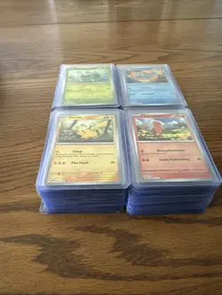 Costco 151 Mini Tin Promo Cards - 4× Cosmo Reverse Holo Card Set x 29 Sets - Image 1