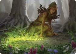 Skyshroud Claim Art Card [Commander Masters Art Series] Lightly Played - Image 1