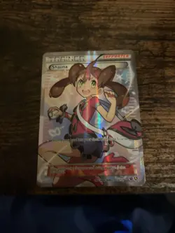 Pokemon Shauna 111a/124 Full Art Rare Card XY Premium Trainer’s Collection Nm - Image 1
