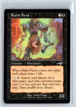 (4X) Rathi Fiend Nemesis Uncommon - MTG Magic the Gathering Card - Image 3