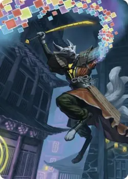 Reality Shift Art Card [Commander Masters Art Series] Lightly Played - Image 1