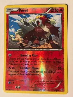 Entei 14/98 Ancient Origins Reverse Holo Rare Pokemon Card TCG English LP/NM - Image 1