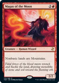 MTG Magus of the Moon, NM-Mint, English Time Spiral Remastered - Image 1