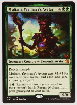 MTG Multani, Yavimaya's Avatar #075 Commander Zendikar Rising - Image 1