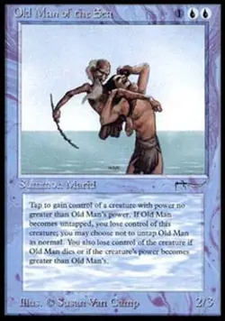 MTG English Old Man of the Sea Light Play Normal Arabian Nights - Image 1