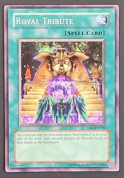 Yugioh TCG - Royal Tribute - DR1-EN039 - LP/NM - unlimited Edition - Spell Card - Image 1