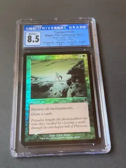 Magic The Gathering MTG Tranquil Path Apocalypse Foil #89 CGC 8.5 - Image 2