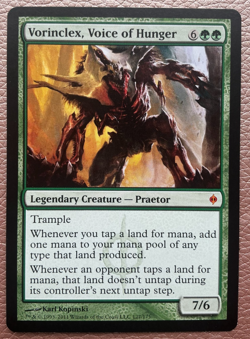 Vorinclex, voice of hunger MTG Magic the gathering - Image 1