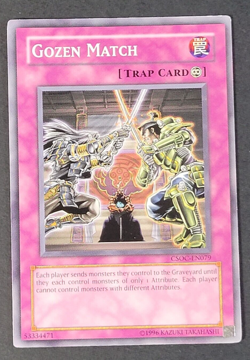Yugioh TCG - Gozen Match - CSOC-EN079 - NM - Unlimited - Common - Trap Card 2008 - Image 1