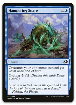 Hampering Snare #55 (NM) Ikoria IKO Magic MTG - Image 1