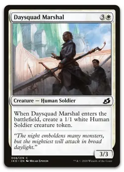 Daysquad Marshal #8 (NM) Ikoria IKO Magic MTG - Image 1