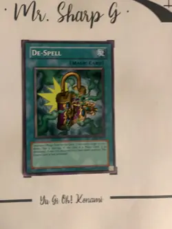 DE-SPELL - SDY-E027 ENGLISH Yu-Gi-Oh! CARD COMMON KONAMI STARTER DECK 2002** - Image 3