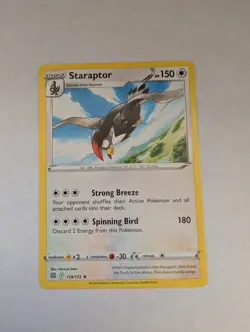 Pokemon - Staraptor 119/172 - Non Holo Rare - Brilliant Stars - NM - Image 1