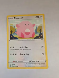 Chansey 202/264 - NM / M - Fusion Strike Pokemon Card - Miki Kudo Art - Image 1