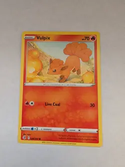 Vulpix (28) #028/264 SWSH08: Fusion Strike Common - Pokemon Cards - Image 1