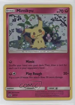 Mimikyu (Team Up Single Pack Blisters) Holo Pokemon Sun & Moon Black Star Promo - Image 1