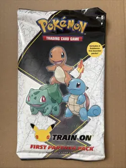2021 Pokemon TCG 25th Anniversary First Partner Pack KANTO Booster NEW SEALED 820650809682 - Image 1