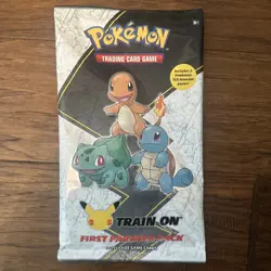 2021 Pokemon TCG 25th Anniversary First Partner Pack KANTO Booster NEW SEALED 820650809682 - Image 1