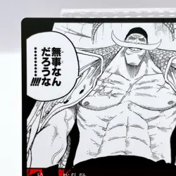 One Piece Edward Newgate Whitebeard Square Art Card TCG Promo Japan Anime Manga - Image 2