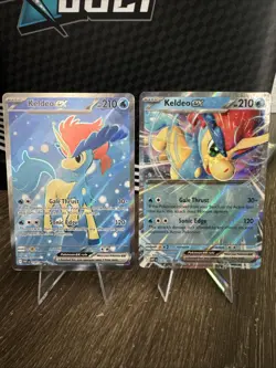 Pokemon TCG Keldeo EX White Flare Card 030/086 English, Near Mint Condition - Image 1