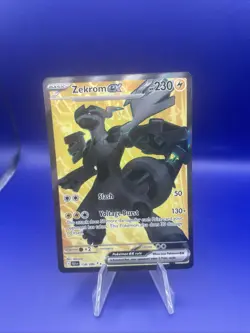 POKEMON TCG ZEKROM EX 158/086 ULTRA RARE FULL ART SV: BLACK BOLT - Image 1