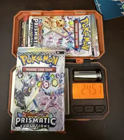Heavy - Pokemon Prismatic Evolutions Pack Pokemon TCG New/Sealed 24.51 (Pair) - Image 1