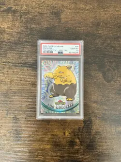 Topps Chrome 2000 Pokemon TV Series 1 Spectra #96 Drowzee PSA 10 GEM MINT RARE - Image 1