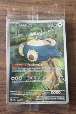 Snorlax SVP 051 Pokemon 151 Elite Trainer Box Promo LP SEALED - Image 1