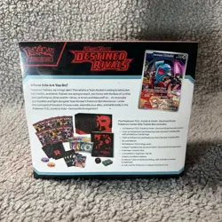 Pokemon Destined Rivals Pokemon Center Exclusive ETB Elite Trainer Box Sealed - Image 2