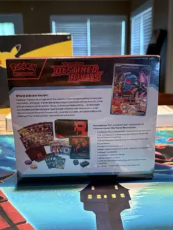 Pokemon Destined Rivals Pokemon Center Exclusive ETB Elite Trainer Box Sealed - Image 2