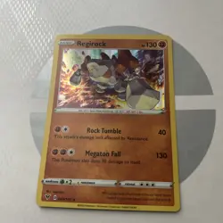 Regirock 089/185 Vivid Voltage Pokemon Holo Rare Near Mint Condition - Image 1