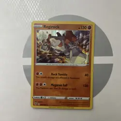Regirock 089/185 Vivid Voltage Pokemon Holo Rare Near Mint Condition - Image 2